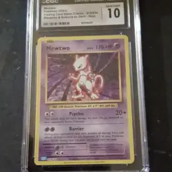 Mewtwo CGC 10 Holo Pokemon TCG Trading Card Game Classic 014/034 English 2023 - Image 1