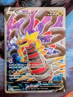 Pokemon TCG | Giratina V Full Art Ultra Rare | Lost Origin 185/196 | NM - Image 1