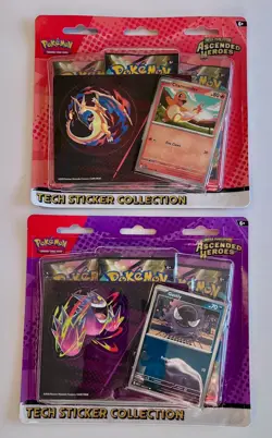 LOT of 2: Pokemon TCG Ascended Heroes Tech Sticker Collection Factory Sealed - Image 1