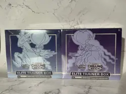 Pokemon TCG: Chilling Reign ETBs set of 2 (Factory Sealed) - Image 1