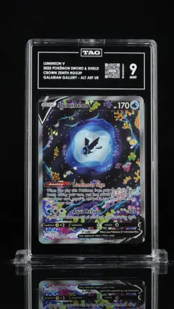 Lumineon V #GG39/GG70 TAG 9 • 2023 Pokemon SWSH Galarian Gallery Crown Zenith - Image 1
