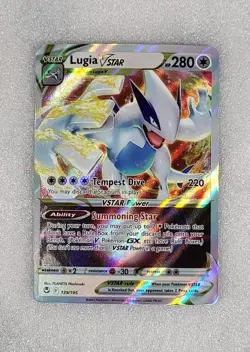 Lugia VSTAR 139/195 NM/M SWSH12 Silver Tempest Pokemon TCG - Image 1