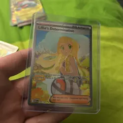 Pokemon TCG Lillie's Determination Mega Evolution 184/132 SAR English Edition - Image 1