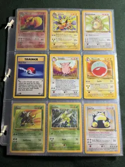 1999 Pokemon JUNGLE NON HOLO COMPLETE SET Unlimited Edition 17-64 LP-NM - Image 1
