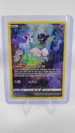 Pokemon TCG Mew GG10/GG70 Crown Zenith Galarian Gallery Holo - Image 3