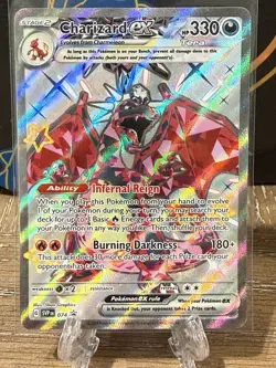 Pokemon TCG Charizard EX SV Promo 74 Near Mint - Image 1