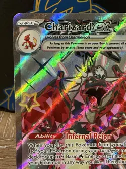 Pokemon TCG Charizard EX SV Promo 74 Near Mint - Image 3