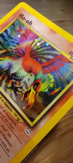 Ho-Oh 7/64 Holo Rare Neo Revelation Pokemon Card German 🇩🇪 Vintage NM EX - Image 4