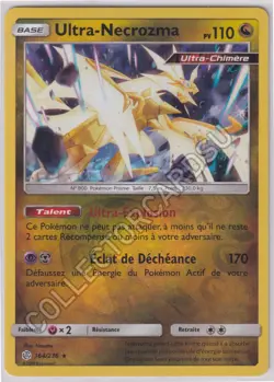 164/236 Ultra-Necrozma Eclipse Cosmique CARTE POKEMON SL12 REVERSE - Image 1