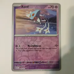 Pokemon TCG Azelf 080/191 Surging Sparks Common Reverse Holo NM - Image 1