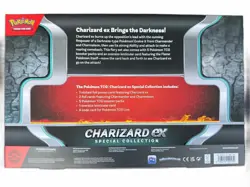 Pokemon Charizard EX Special Collection Box Sealed 5 Boosters Etched Promo - Image 2
