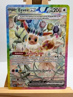 Pokemon Prismatic Evolutions - 167/131 Eevee ex - SIR - NM/M - Image 1