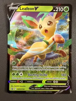 Leafeon V SWSH 194 Promo Pokemon TCG Near Mint - Image 3