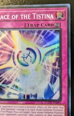 Embrace Of The Tistina AGOV-EN091 1st Ed. Super Rare Age Of Overlord Yu-Gi-Oh! - Image 3