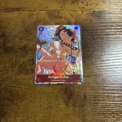 Portgas.D.Ace (Gift Collection 2023) P-028 One Piece Promotion Cards Foil - Image 1
