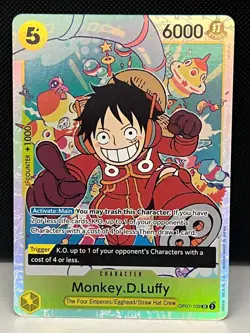 OP07-109 Monkey.D.Luffy One Piece TCG Englisch NM - Image 1