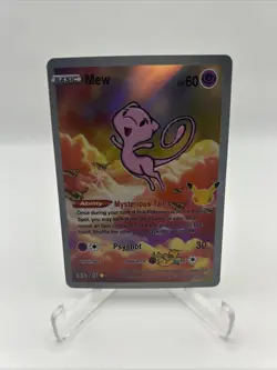 After Skool Hobby Mew A.S.H. 07 Pokemon Fan Art Custom Card Series 1 - Image 1