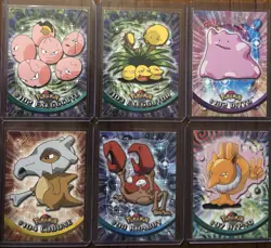 Topps Pokemon Cards (#97, 98, 102, 103, 104, 132) 6Cards LP To HP - Image 1