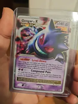 Pokemon Gengar TCG LV.X Platinum Arceus Holo Ultra Rare Card 97/99 - Image 1