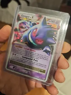 Pokemon Gengar TCG LV.X Platinum Arceus Holo Ultra Rare Card 97/99 - Image 2