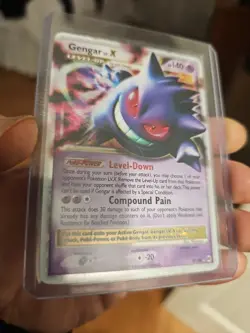 Pokemon Gengar TCG LV.X Platinum Arceus Holo Ultra Rare Card 97/99 - Image 3