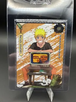 2025 PSA Sealed Kayou Naruto Uzumaki PSA Magazine Promo Card #NRSA-PR-003 - Image 1