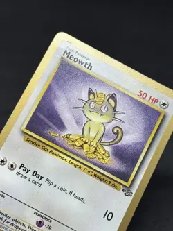 Pokemon Meowth Gold Bordered Promo 56/64 Miscellaneous Cards & Products Regular - Image 2