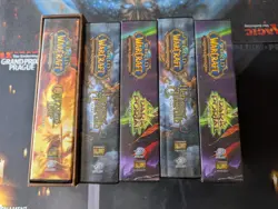 World Of Warcraft Job Lot - Onyxia's Lair Dark Portal Starters Trading Card TCG - Image 1