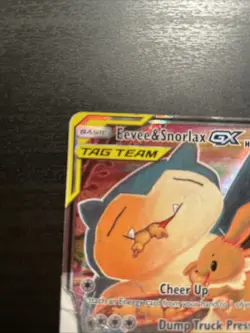 Pokemon TCG Sun & Moon Eevee and Snorlax GX SM169 Holo Tag Team Promo Card - Image 2