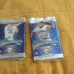 MLB SHOWDOWN 2005 FACTORY SEALED BOOSTER PACKS 3 PACKS BASEBALL CARDS - Image 4