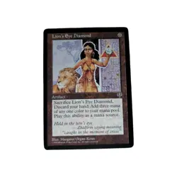 Lion’s Eye Diamond Magic the Gathering Card Excellent/Near Mint Beauty - Image 1