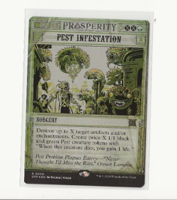 Pest Infestation Foil Outlaws of Thunder Junction OTJ MTG - Image 1