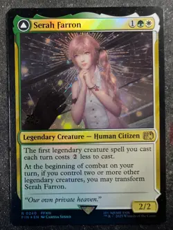 Serah Farron / Crystallized Serah - Foil Prerelease - UB: Final Fantasy (MTG) - Image 1