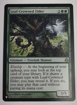 Leaf-Crowned Elder English MTG the List - Image 1