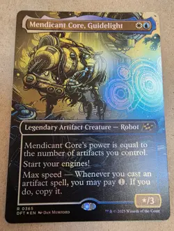 Mendicant Core, Guidelight - Foil (Borderless) Aetherdrift - Mtg - Image 1