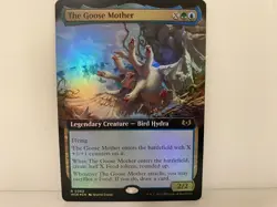 x1 NM The Goose Mother (Extended Art) - Wilds of Eldraine Foil MTG - Image 1