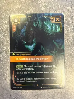 Deadbloom Predator - Riftbound Origins - OGN 161/298 - ENGLISH - FOIL - Image 1