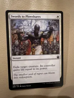 MTG - Swords to Plowshares - Battlebond - NM - Image 1