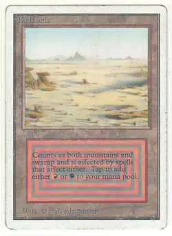 Badlands - Revised Edition - Moderately Played (Actual Scans) - Image 1