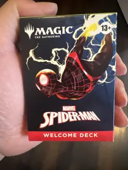 NEW 2025 Magic The Gathering Spider Man Green Starter Welcome Deck MTG SDCC - Image 1