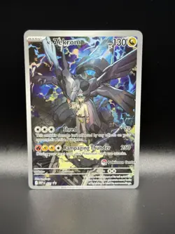 Pokemon Center Exclusive Ascended Heroes N's Zekrom 031 Stamped - Image 1