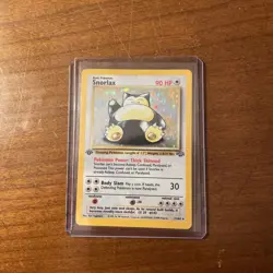 Pokemon Snorlax Jungle 1st Edition Holo Rare #11 - Image 2