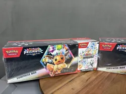Pokemon Prismatic Evolutions Sams Club Exclusive Surprise Box Booster Bundle x2 - Image 2