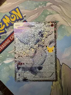 Pokemon Celebrations: Classic Collection TCG Reshiram #113/114 NM Condition - Image 1