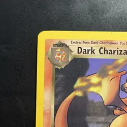 Pokemon Vintage Non-Holo Rare Dark Charizard 21/82 Team Rocket WotC 2000 - Image 2
