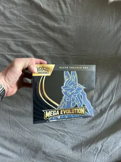 Pokemon TCG Mega Evolution Lucario elite trainer box ETB Brand New and Sealed - Image 1