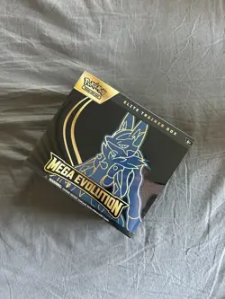 Pokemon TCG Mega Evolution Lucario elite trainer box ETB Brand New and Sealed - Image 2