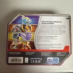 Pokemon TCG: Paradox Destinies Iron Boulder ex Tin New Sealed 5 Booster 1 Promo - Image 2