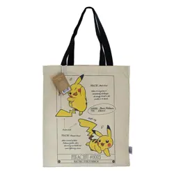 Pokemon x Natural History Museum - Pikachu Tote Bag Double Sided Print - IN HAND - Image 1
