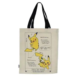 Pokemon x Natural History Museum - Pikachu Tote Bag Double Sided Print - IN HAND - Image 2